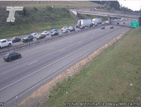 Police standoff at Santiam Relaxation Space snarls site visitors on I-5 southbound south of Salem Police standoff at Santiam Relaxation Space snarls site visitors on I-5 southbound south of Salem