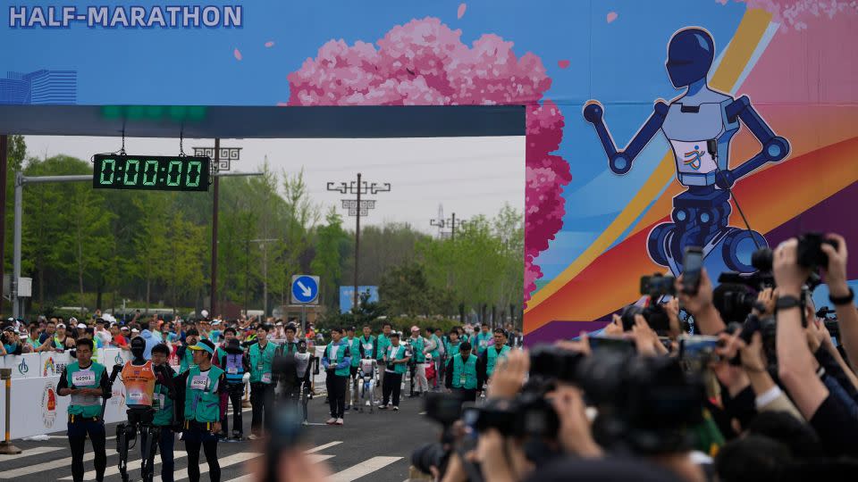 Chinese language robots ran towards people on this planet’s first humanoid half-marathon. They misplaced by a mile Chinese language robots ran towards people on this planet’s first humanoid half-marathon. They misplaced by a mile