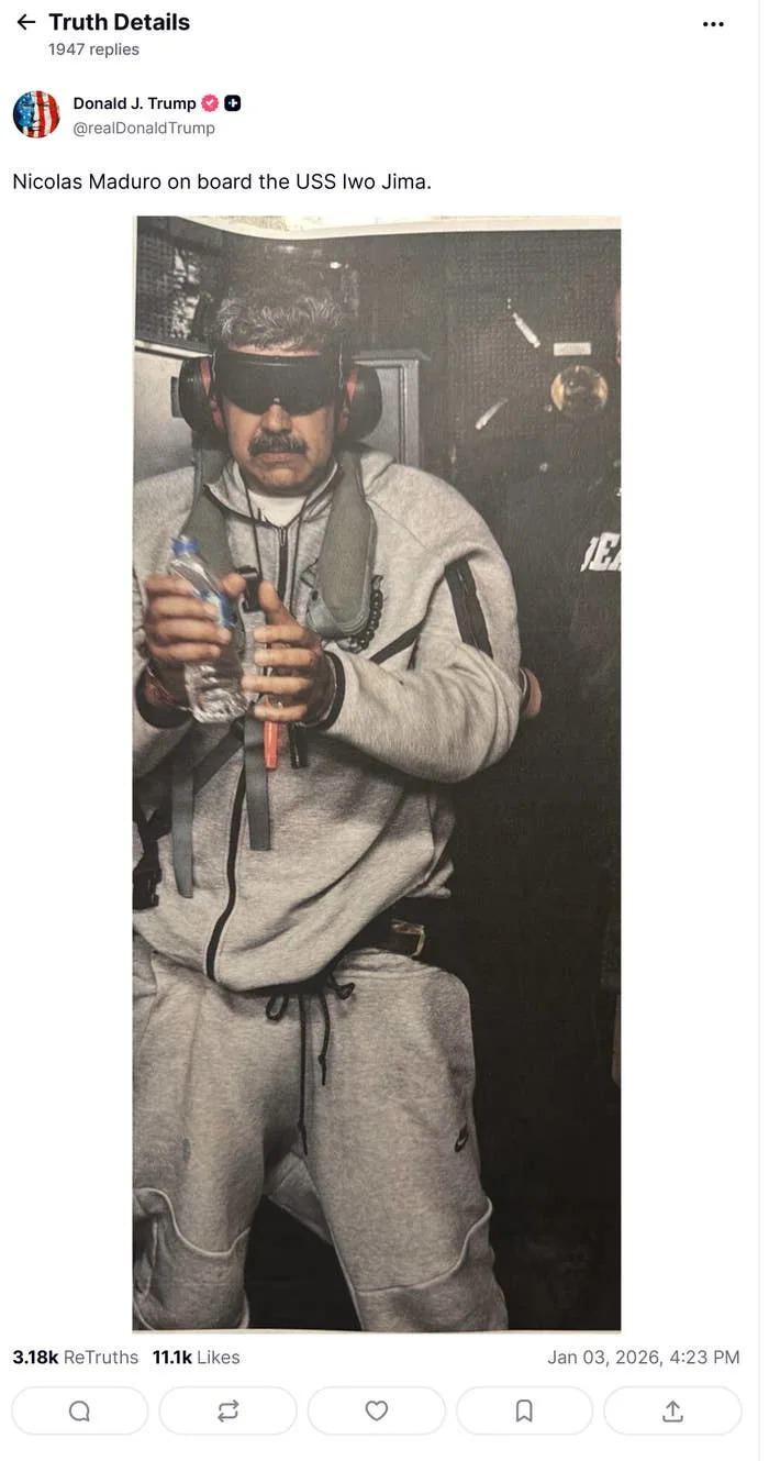 Folks Are Calling Trump An “Epic POS” After He Admitted Who He Spoke To Earlier than Capturing Maduro Folks Are Calling Trump An “Epic POS” After He Admitted Who He Spoke To Earlier than Capturing Maduro