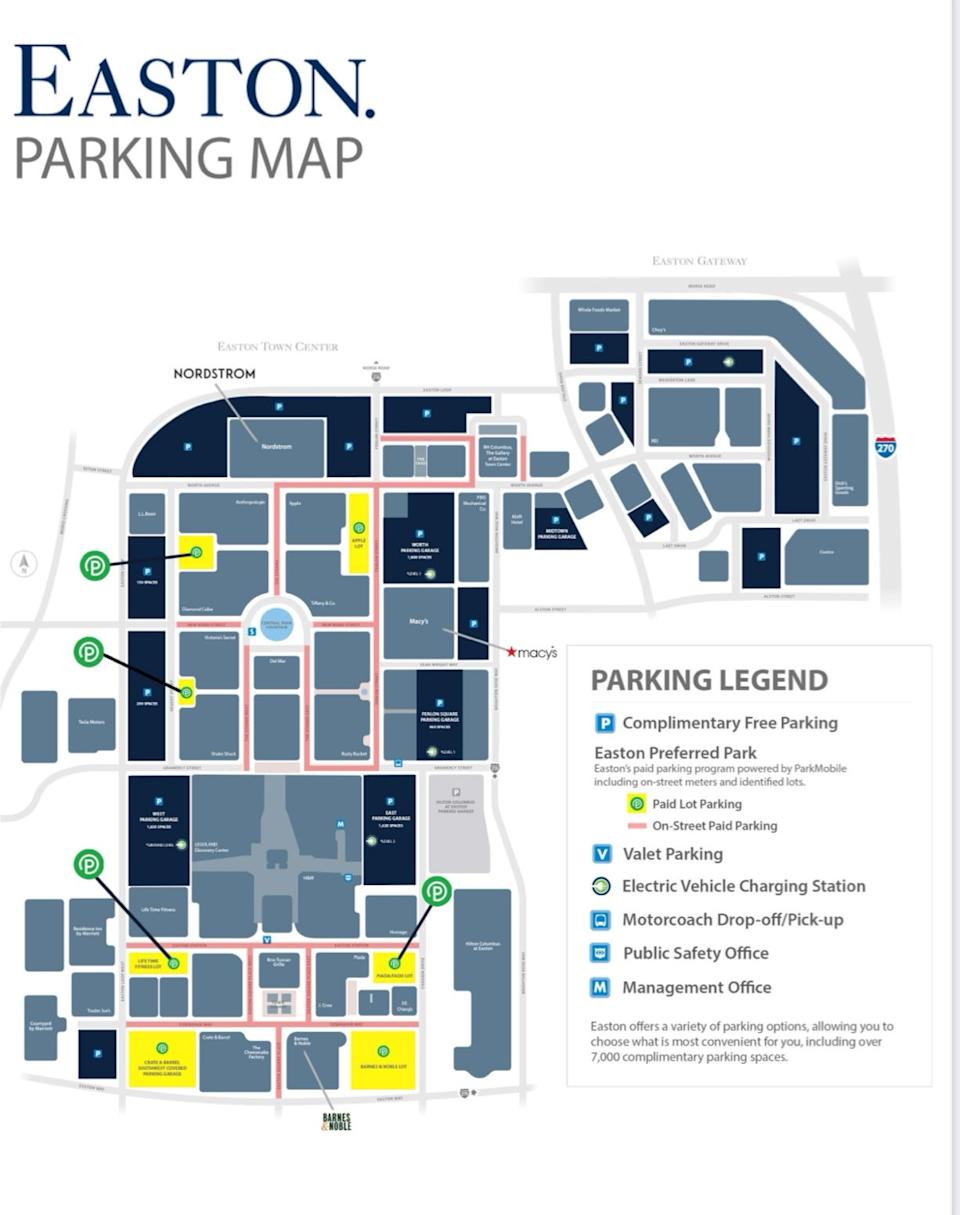 Easton City Middle to transform seven free parking tons to paid tons beginning Sunday Easton City Middle to transform seven free parking tons to paid tons beginning Sunday