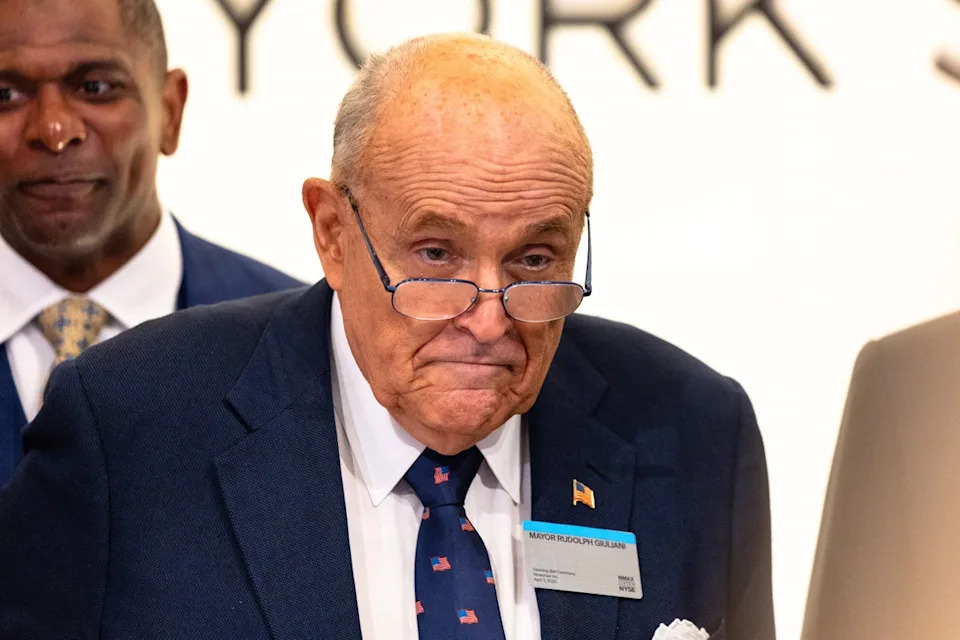 Rudy Giuliani critically injured in automobile accident after stopping to assist home violence sufferer, his spokesperson says Rudy Giuliani critically injured in automobile accident after stopping to assist home violence sufferer, his spokesperson says