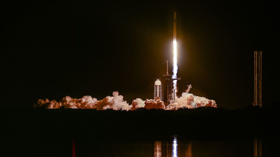 4 astronauts launch to the house station as NASA grapples with unusual twist in leak challenge 4 astronauts launch to the house station as NASA grapples with unusual twist in leak challenge