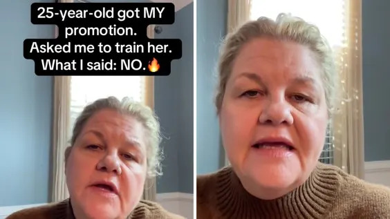 Firm asks lady to coach the 25-year-old they promoted over her. She refused Firm asks lady to coach the 25-year-old they promoted over her. She refused