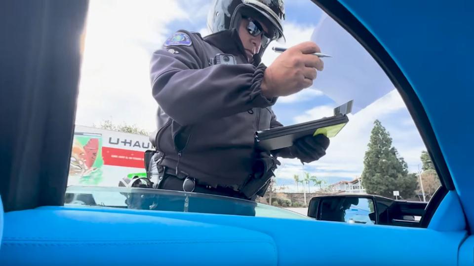 California Cop Pulls Vacationer Automotive Over For Exhaust Noise Violation California Cop Pulls Vacationer Automotive Over For Exhaust Noise Violation