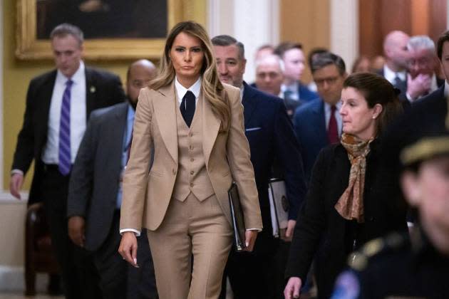 Melania Trump Makes First Solo Look Of Husband’s New Time period To Push For Invoice Addressing Revenge Porn And AI Deepfakes Melania Trump Makes First Solo Look Of Husband’s New Time period To Push For Invoice Addressing Revenge Porn And AI Deepfakes