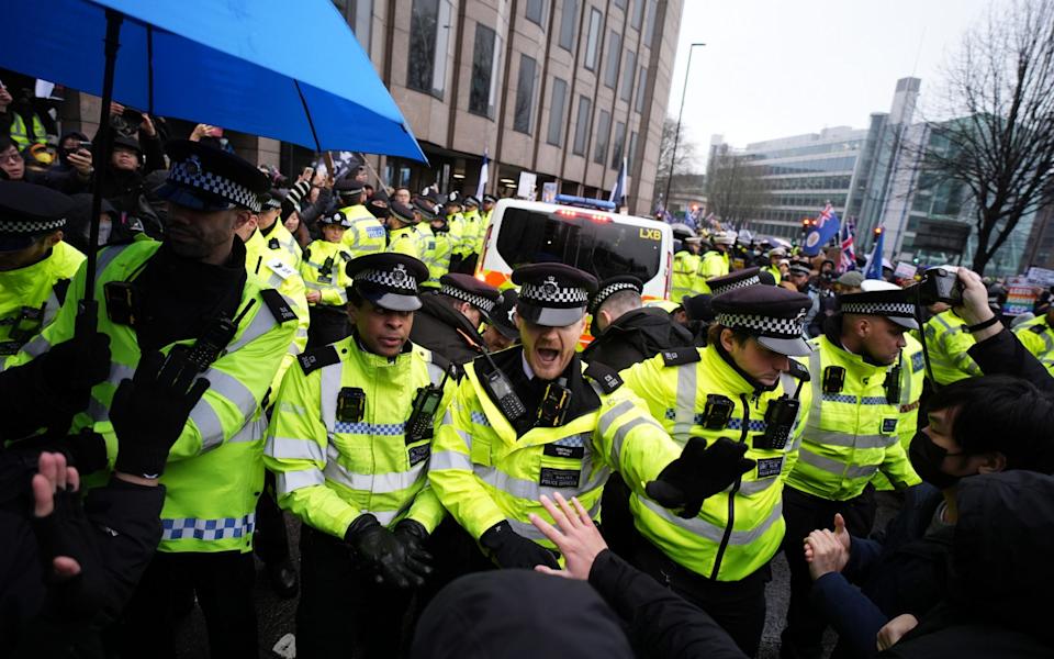 China arrests household of dissident who protested in opposition to regime’s ‘mega-embassy’ in London China arrests household of dissident who protested in opposition to regime’s ‘mega-embassy’ in London