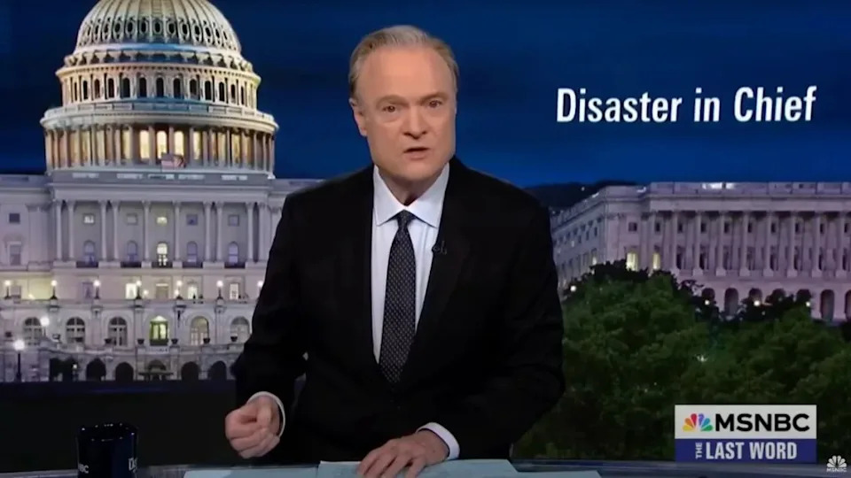 Lawrence O’Donnell Says the ‘Orange Junk’ on Trump’s Face Is Proof the President Has Poor Judgement Lawrence O’Donnell Says the ‘Orange Junk’ on Trump’s Face Is Proof the President Has Poor Judgement