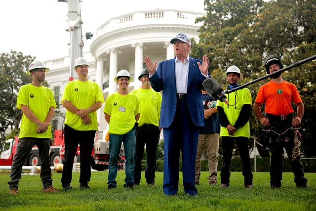 New Images Present Newest as White Home Rose Backyard Is Bulldozed, Paved Over as A part of President Donald Trump’s Renovation Plan New Images Present Newest as White Home Rose Backyard Is Bulldozed, Paved Over as A part of President Donald Trump’s Renovation Plan