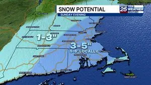 New snow map reveals up to date probability of snowstorm New snow map reveals up to date probability of snowstorm