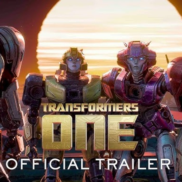 Paramount Drops TRANSFORMERS ONE Official Tailer Feat. Chris Hemsworth and Brian Tyree Henry Paramount Drops TRANSFORMERS ONE Official Tailer Feat. Chris Hemsworth and Brian Tyree Henry