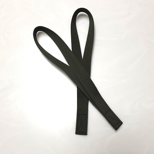 역도 스트랩 크로스핏 리프팅 스트랩 1쌍, 카키, 1개