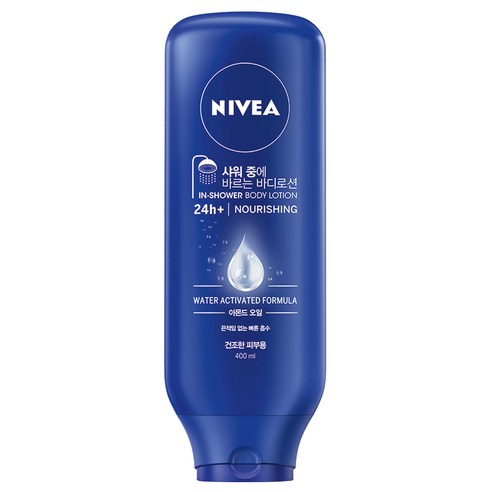 니베아 인샤워 나리싱 바디로션, 400ml, 2개