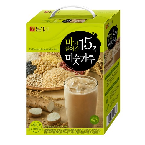  담터 마가 들어간 15곡 미숫가루, 800g, 1개