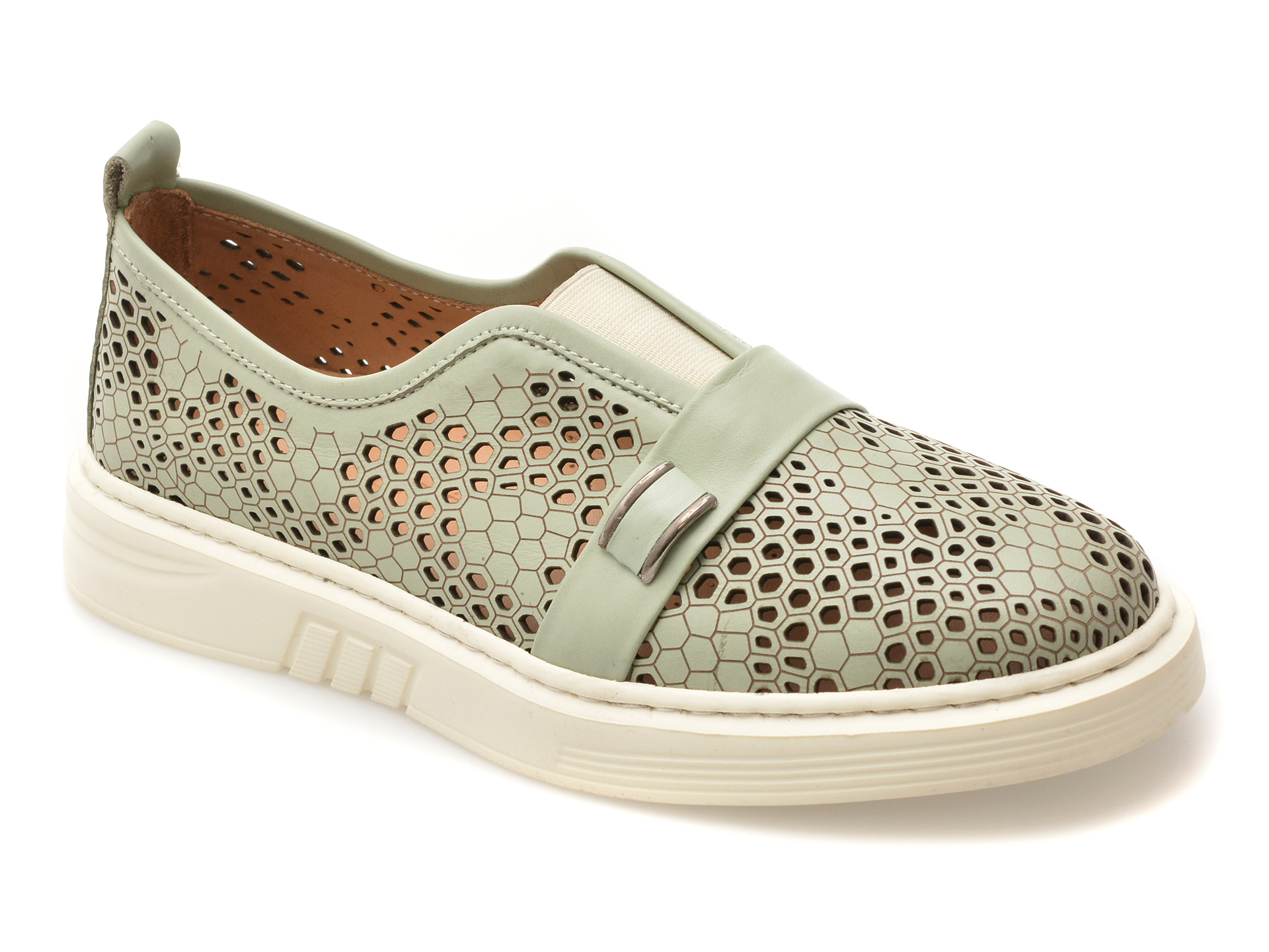Pantofi verzi din piele naturală – ERISMA Pantofi verzi din piele naturală – ERISMA