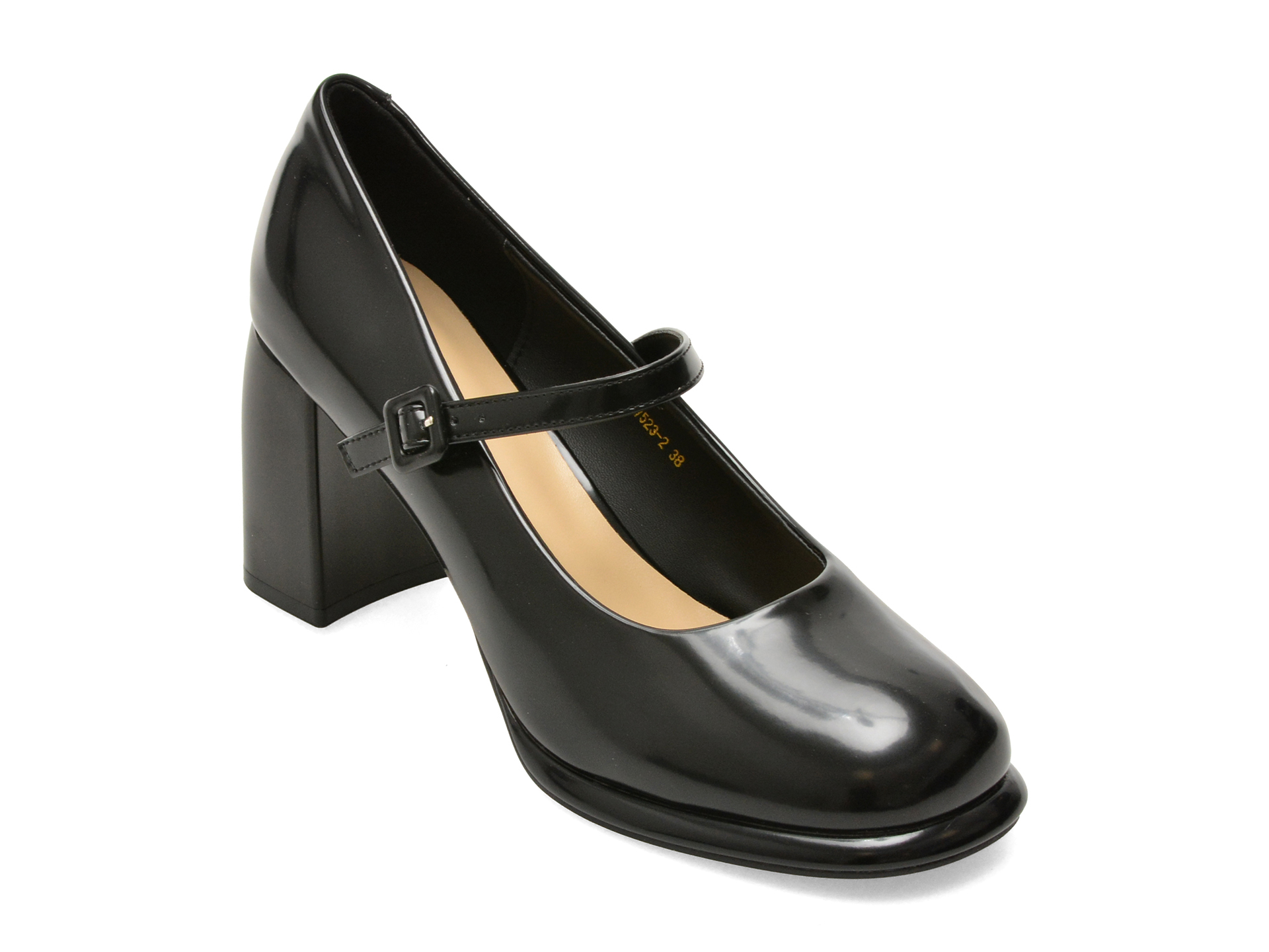 Pantofi eleganți negri, 7523, din piele naturală – Epica Pantofi eleganți negri, 7523, din piele naturală – Epica