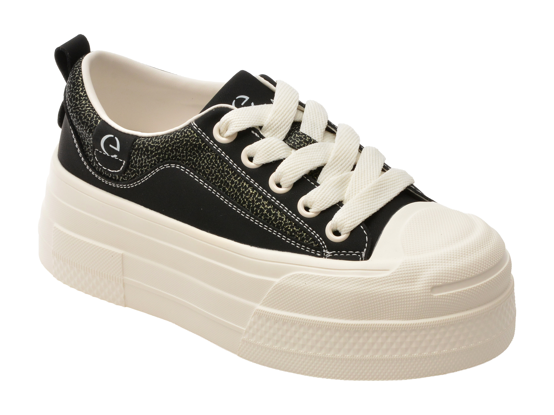 Pantofi sport negri, C119211, din piele naturală – Epica Pantofi sport negri, C119211, din piele naturală – Epica