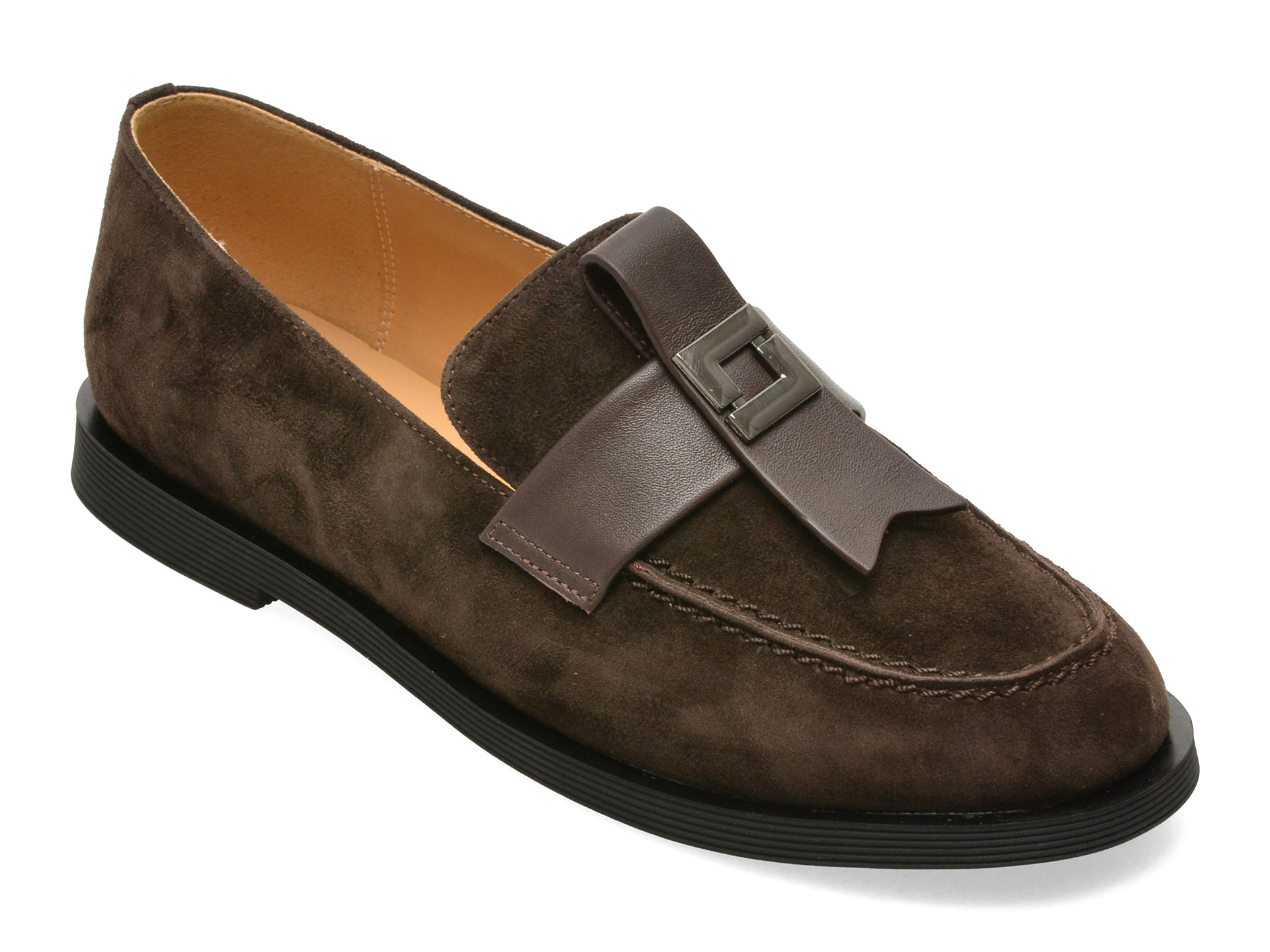 Mocasini maro din piele întoarsă, 5107 – Epica Mocasini maro din piele întoarsă, 5107 – Epica