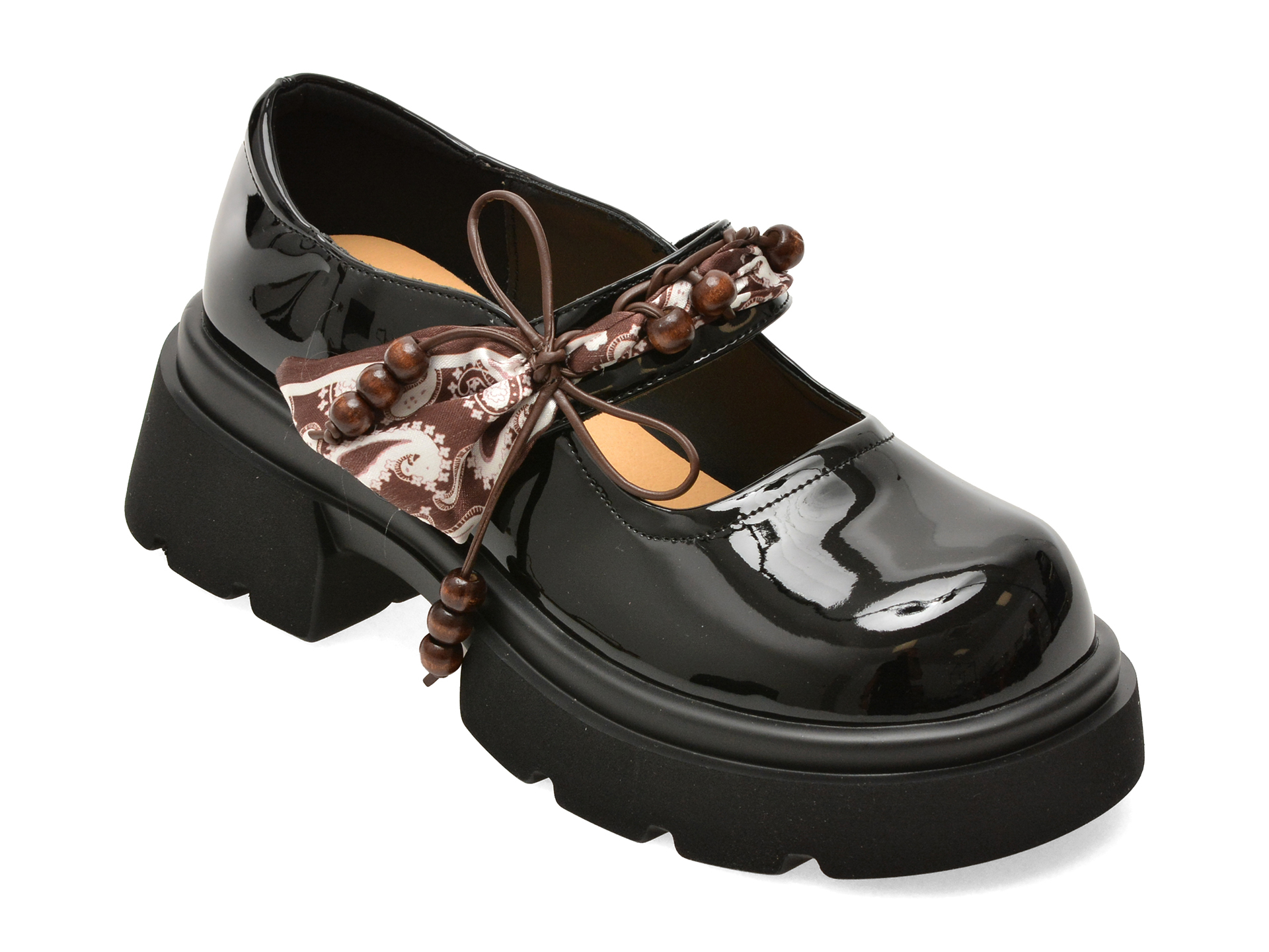 Pantofi negri, 5979, din piele naturală lăcuită – Gryxx Pantofi negri, 5979, din piele naturală lăcuită – Gryxx