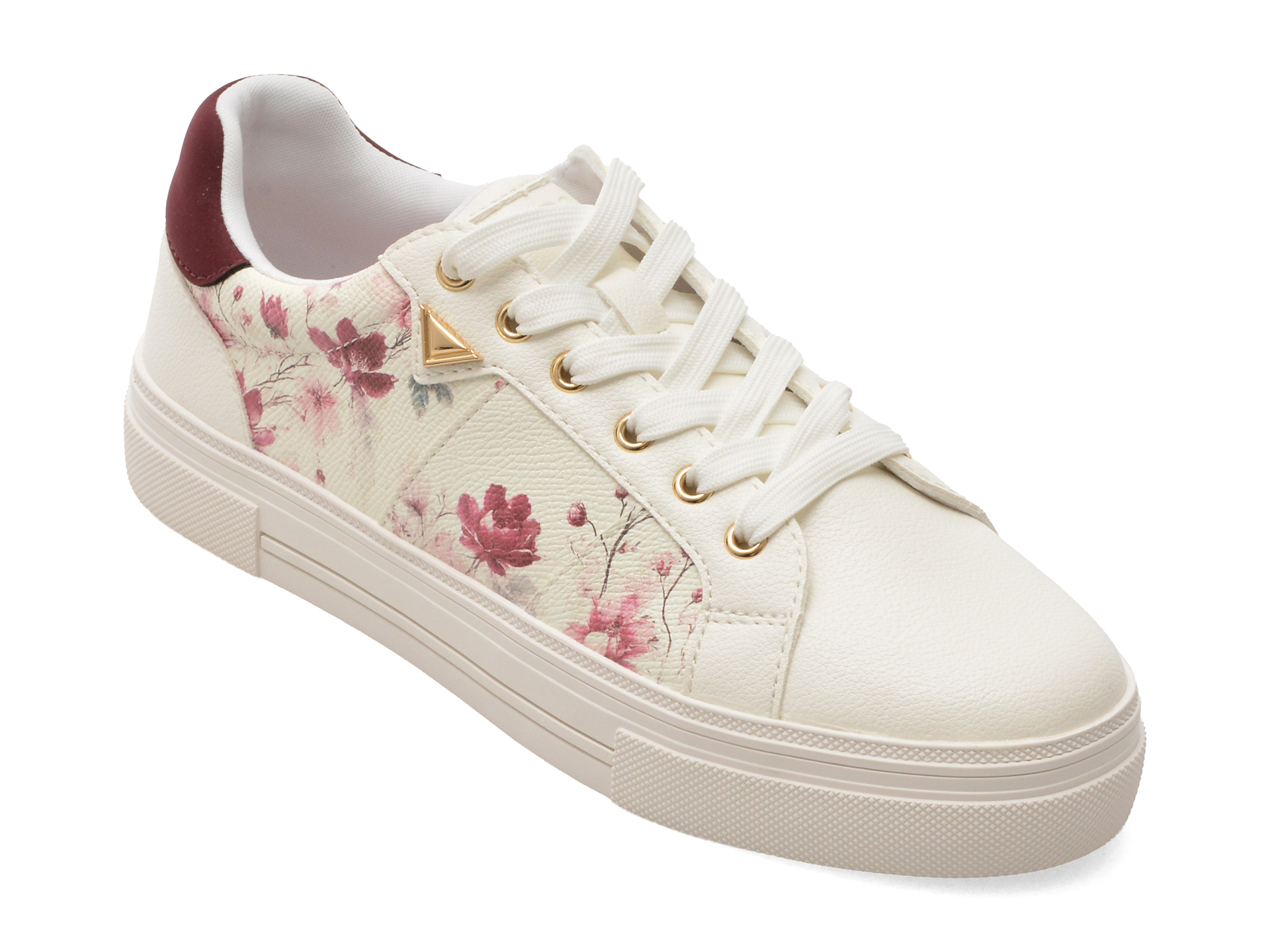 Pantofi sport SADDIE 116 albi din piele ecologică – Aldo Pantofi sport SADDIE 116 albi din piele ecologică – Aldo