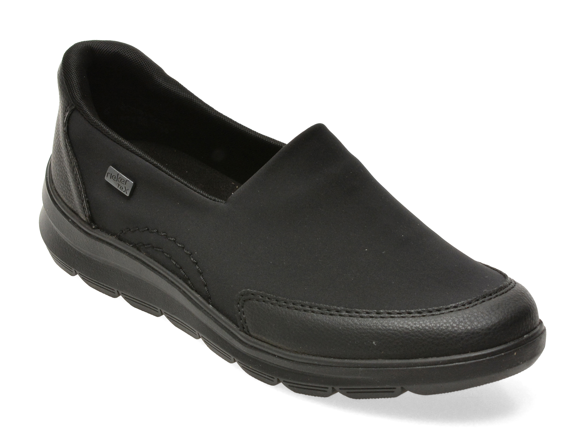 Pantofi negri Z0054 din material textil – Rieker Pantofi negri Z0054 din material textil – Rieker