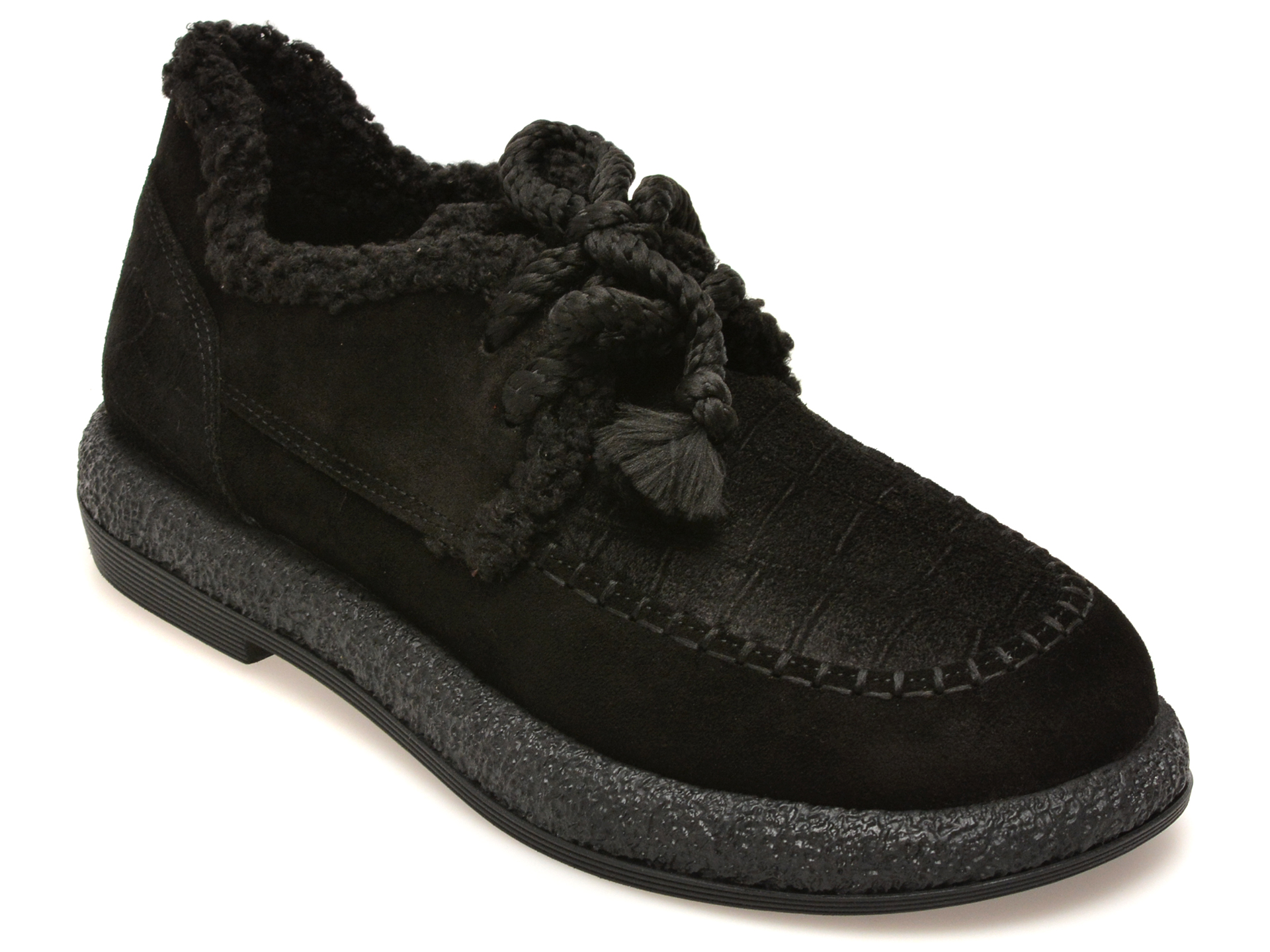 Pantofi negri din piele întoarsă, 3432737 – Gryxx Pantofi negri din piele întoarsă, 3432737 – Gryxx