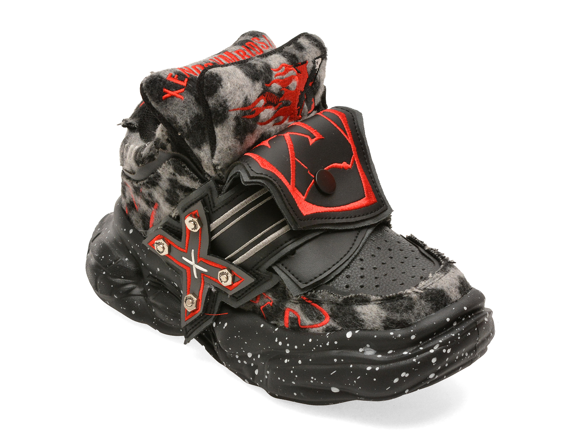 Pantofi sport negri, model 6668, din material textil – Gryxx Pantofi sport negri, model 6668, din material textil – Gryxx