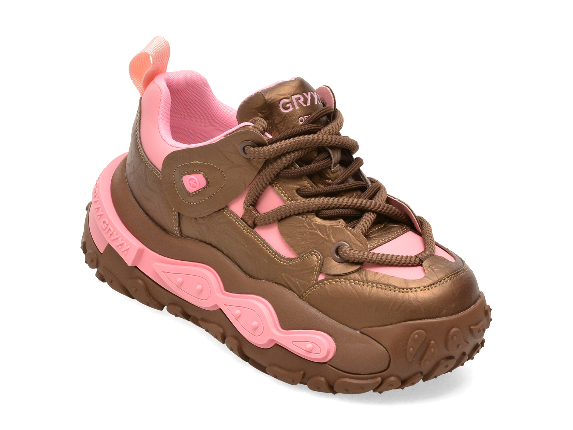 Pantofi sport maro, 53738, din piele naturală – Gryxx Pantofi sport maro, 53738, din piele naturală – Gryxx