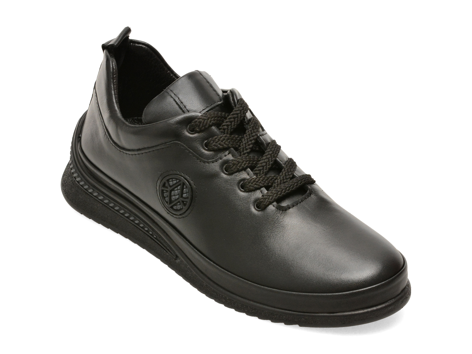 Pantofi negri, 251KS42, din piele naturală – Image Pantofi negri, 251KS42, din piele naturală – Image