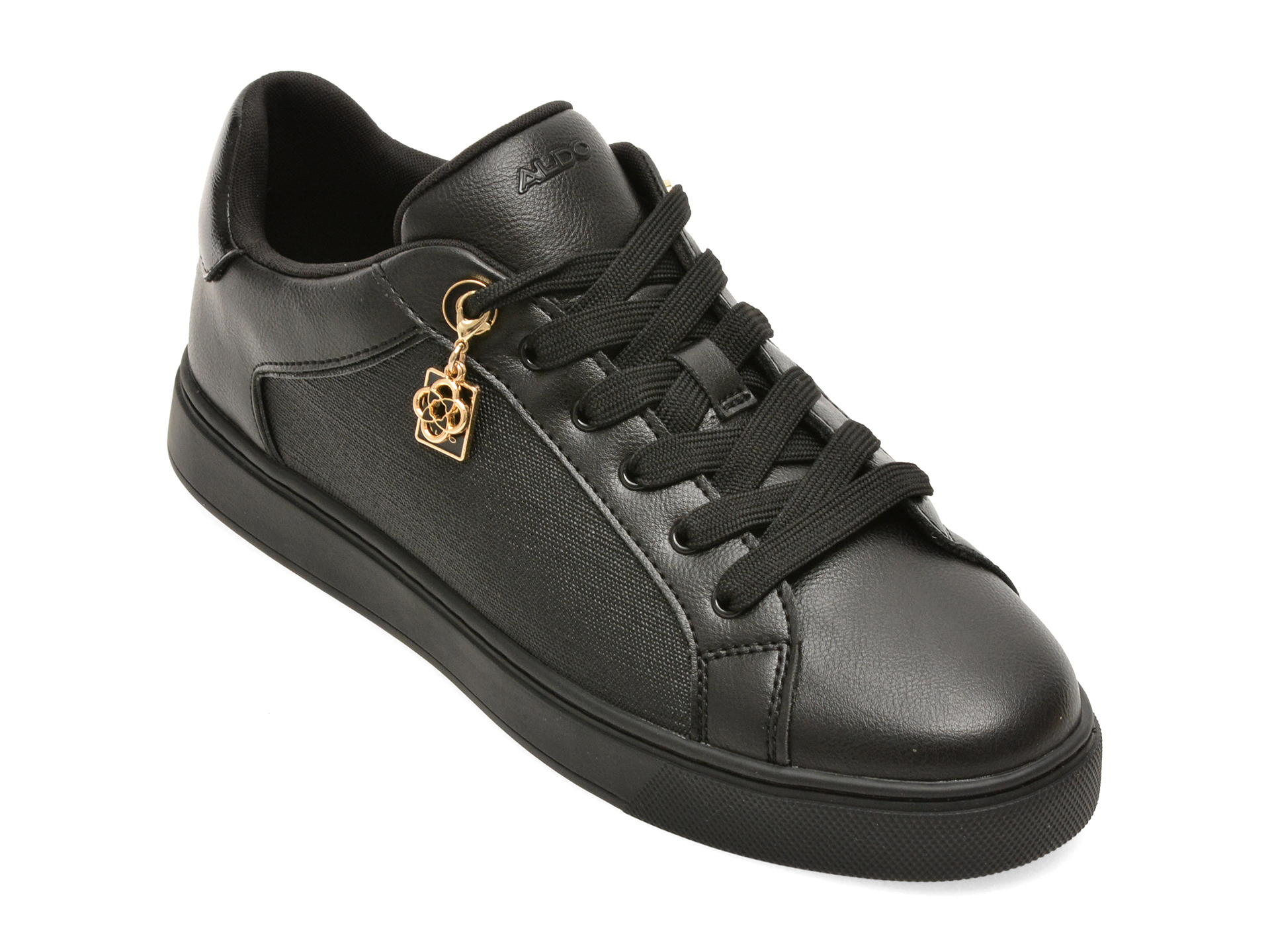 Pantofi sport negri, ELGATA 001, din piele ecologică – Aldo Pantofi sport negri, ELGATA 001, din piele ecologică – Aldo