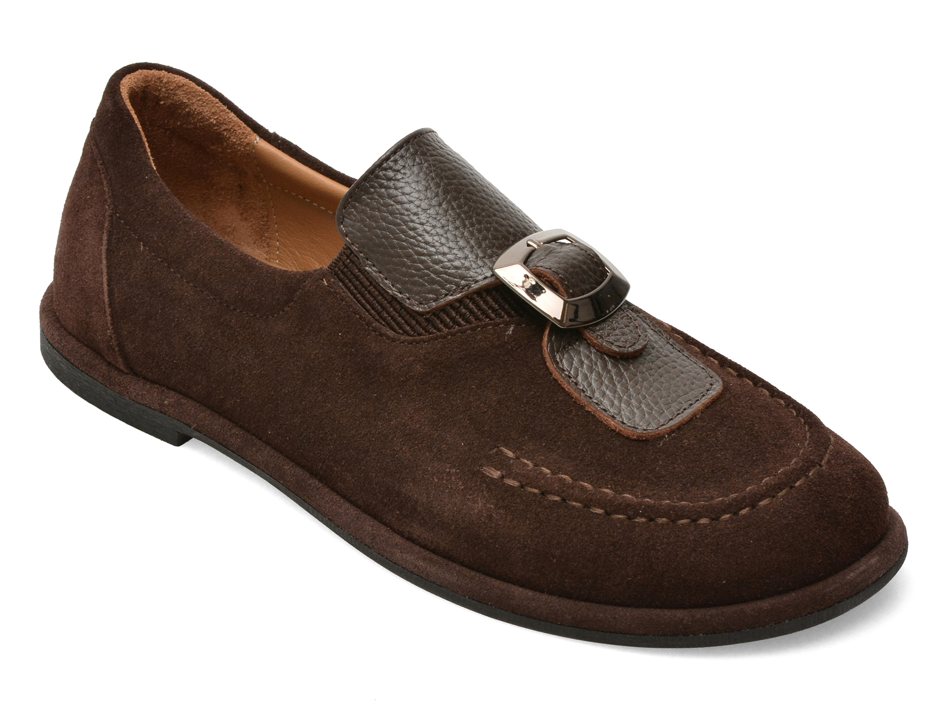 Mocasini maro, 1614110, din piele întoarsă – Epica Mocasini maro, 1614110, din piele întoarsă – Epica