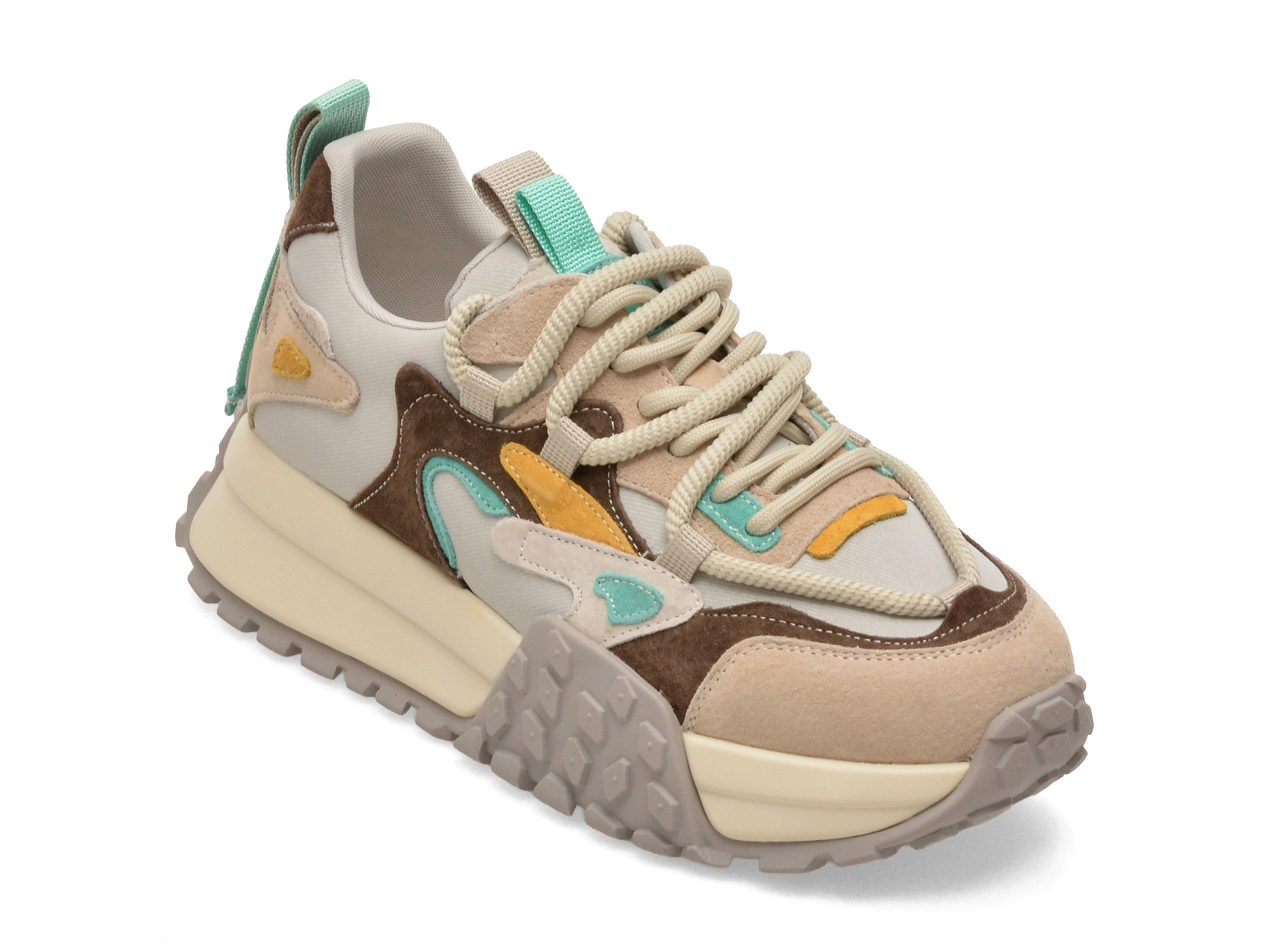 Pantofi sport bej, 2689, din piele ecologică – Flavia Passini Pantofi sport bej, 2689, din piele ecologică – Flavia Passini