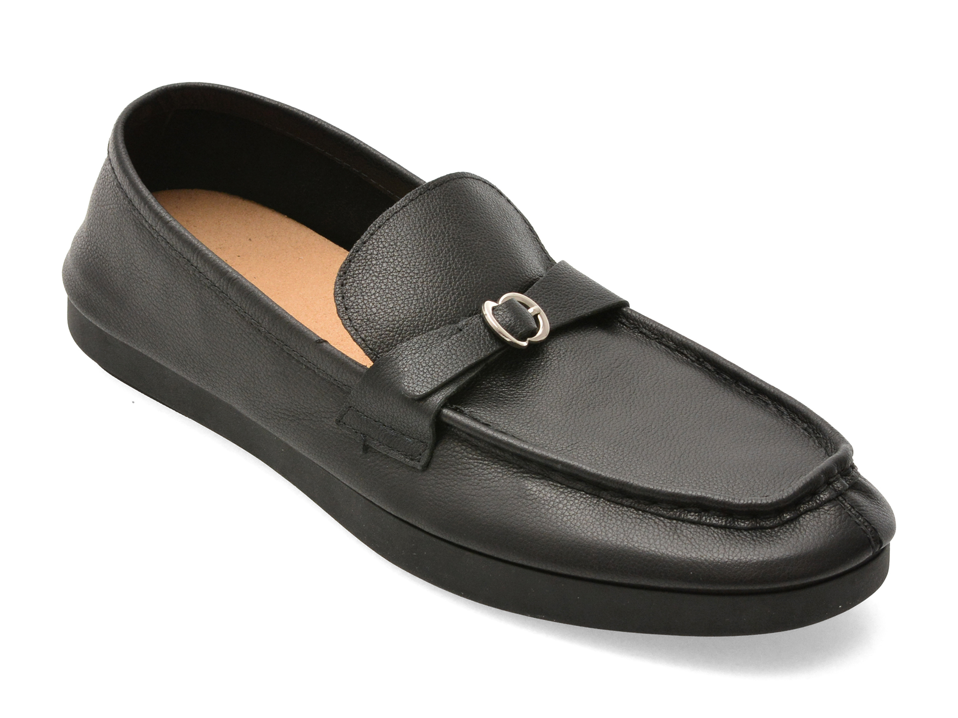 Mocasini negri din piele naturală 2595 – Image Mocasini negri din piele naturală 2595 – Image