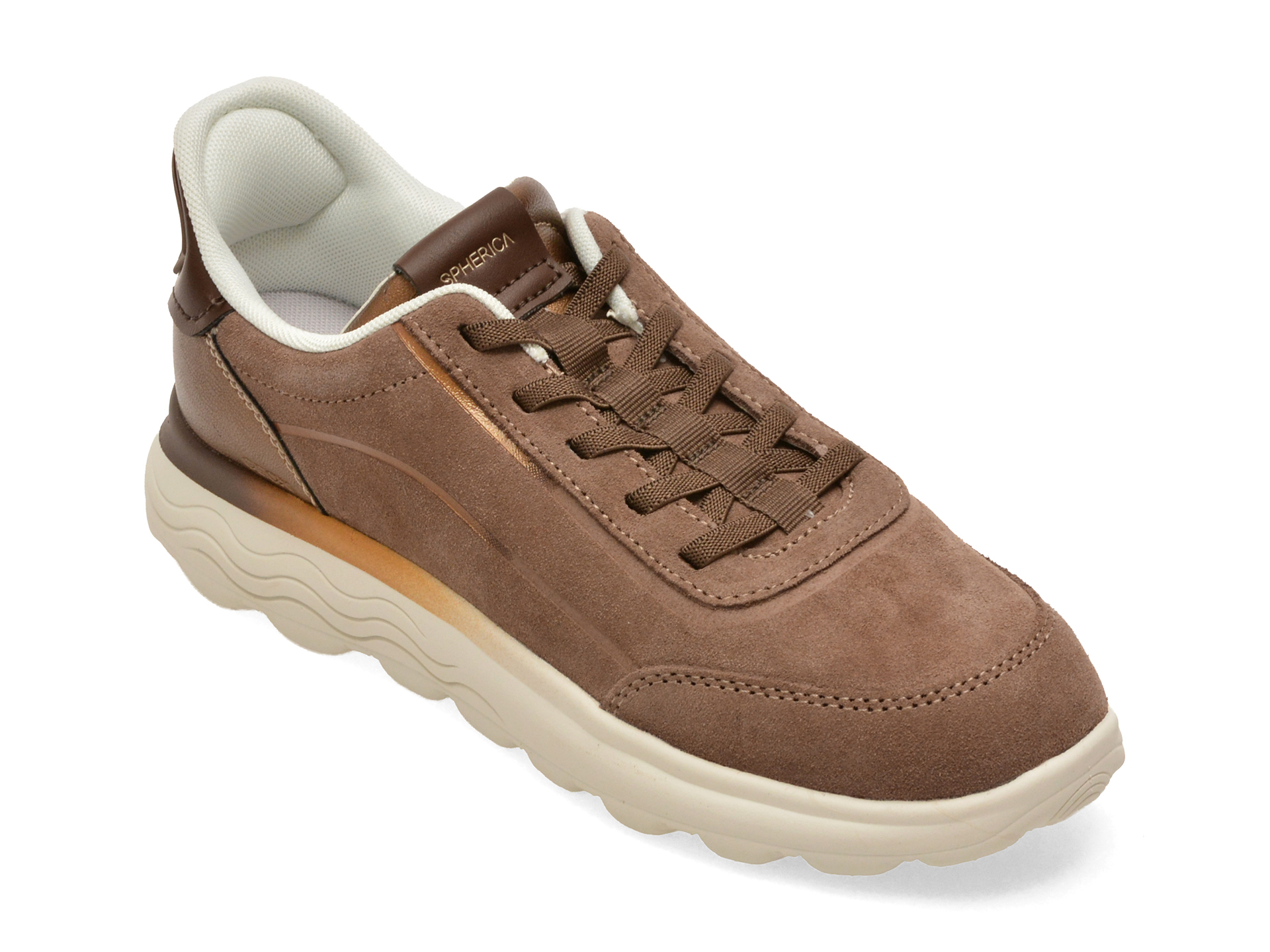 Pantofi sport gri, D657MA, din piele întoarsă – Geox Pantofi sport gri, D657MA, din piele întoarsă – Geox