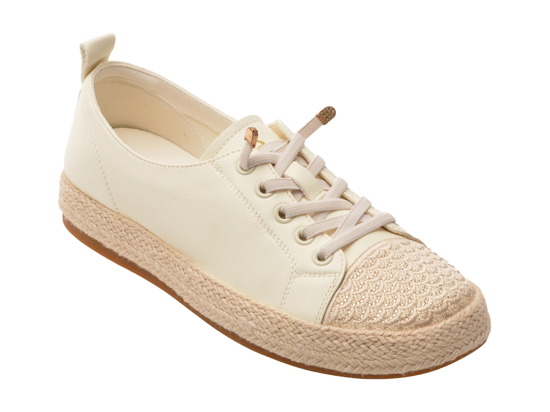 Pantofi casual albi, model 552, din piele naturală – Epica Pantofi casual albi, model 552, din piele naturală – Epica