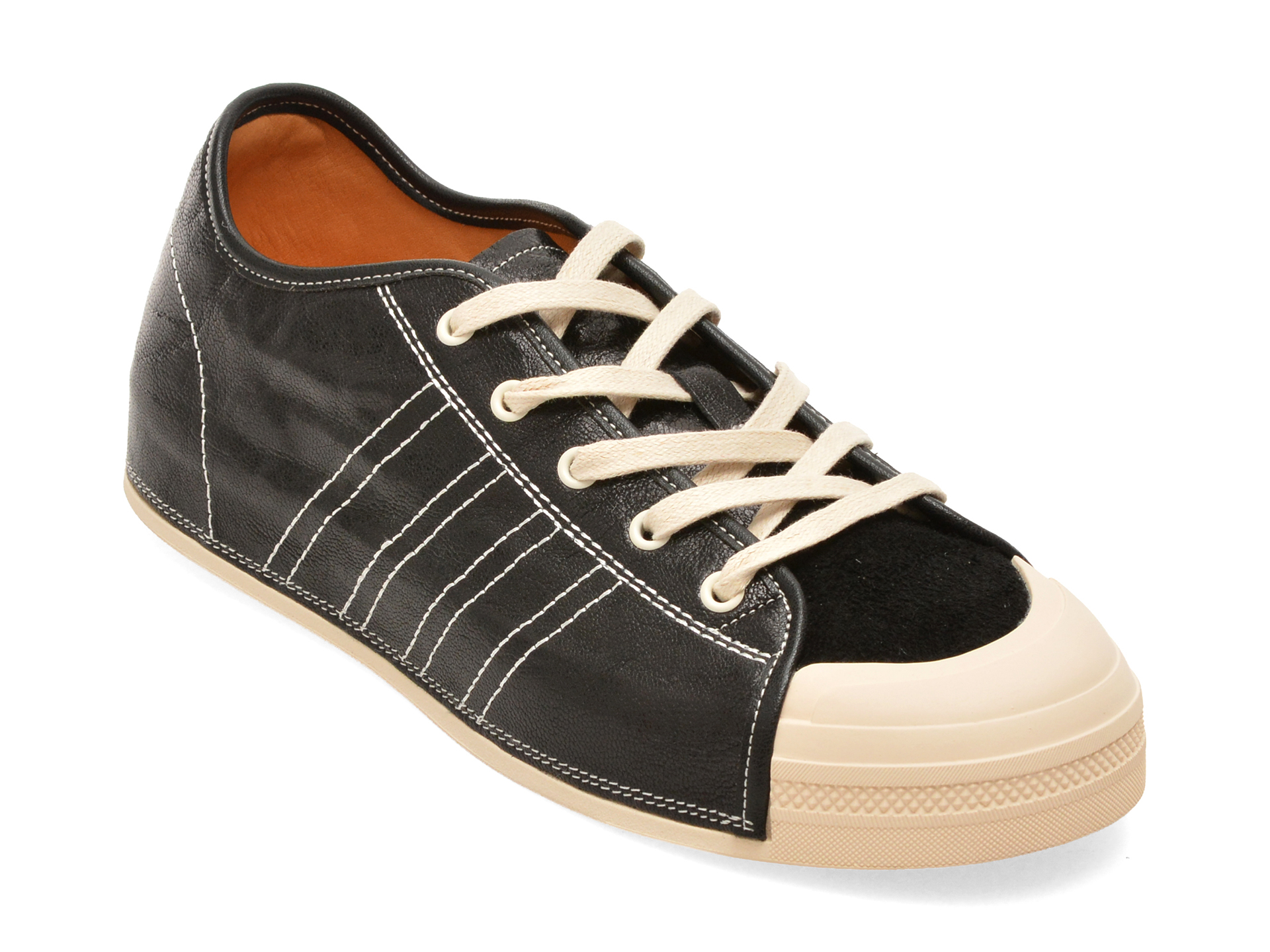 Pantofi sport negri, model P5077, din piele naturală – Gryxx Pantofi sport negri, model P5077, din piele naturală – Gryxx