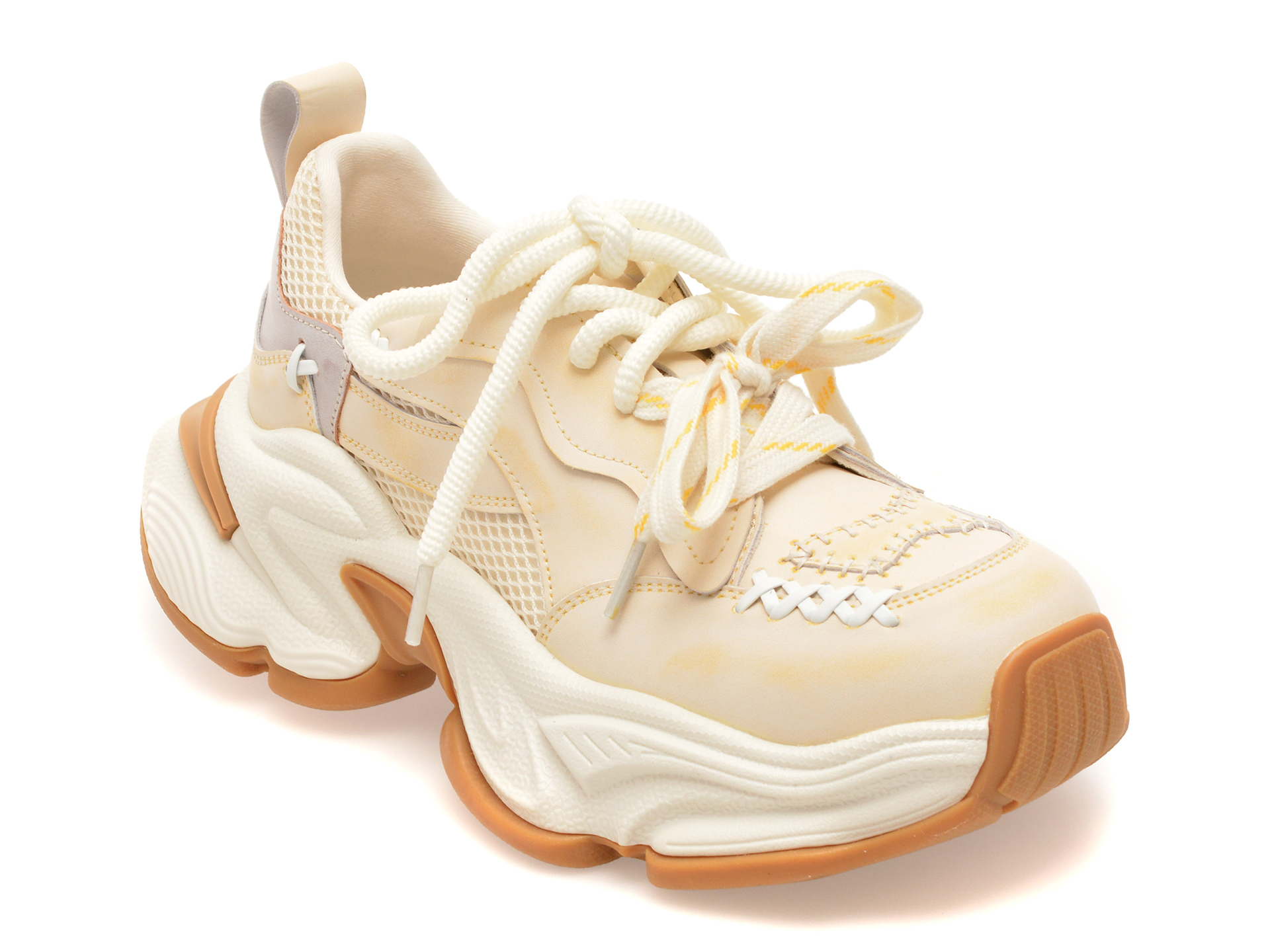 Pantofi sport galbeni din piele naturală 7053 – Gryxx Pantofi sport galbeni din piele naturală 7053 – Gryxx