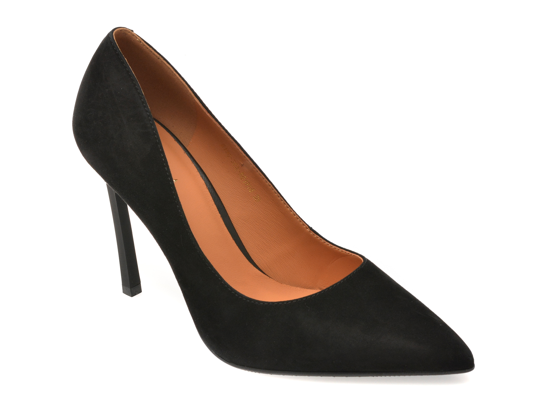 Pantofi eleganți negri, E19070, din piele întoarsă – Epica Pantofi eleganți negri, E19070, din piele întoarsă – Epica