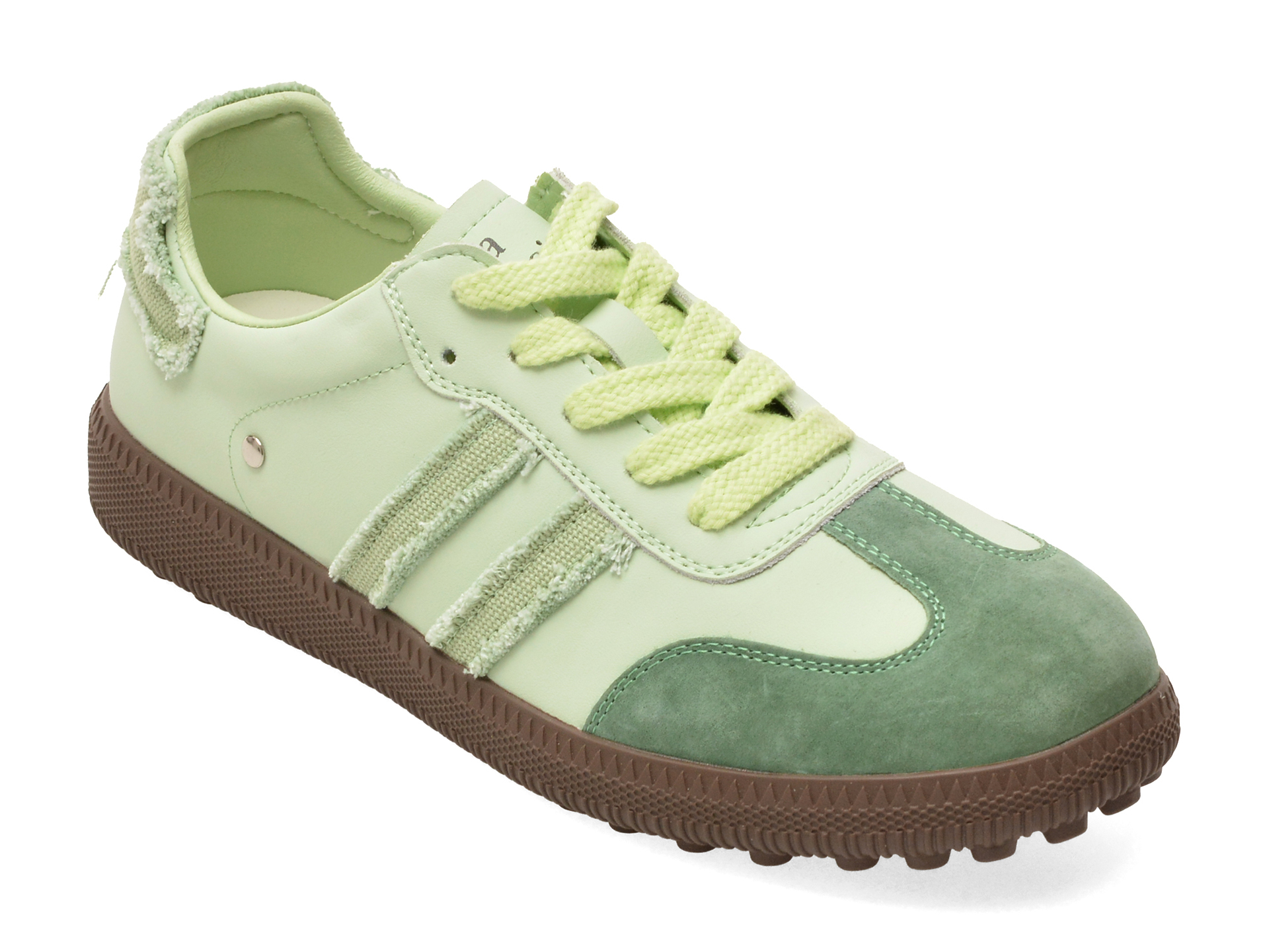 Pantofi sport verzi din piele naturală – Flavia Passini Pantofi sport verzi din piele naturală – Flavia Passini