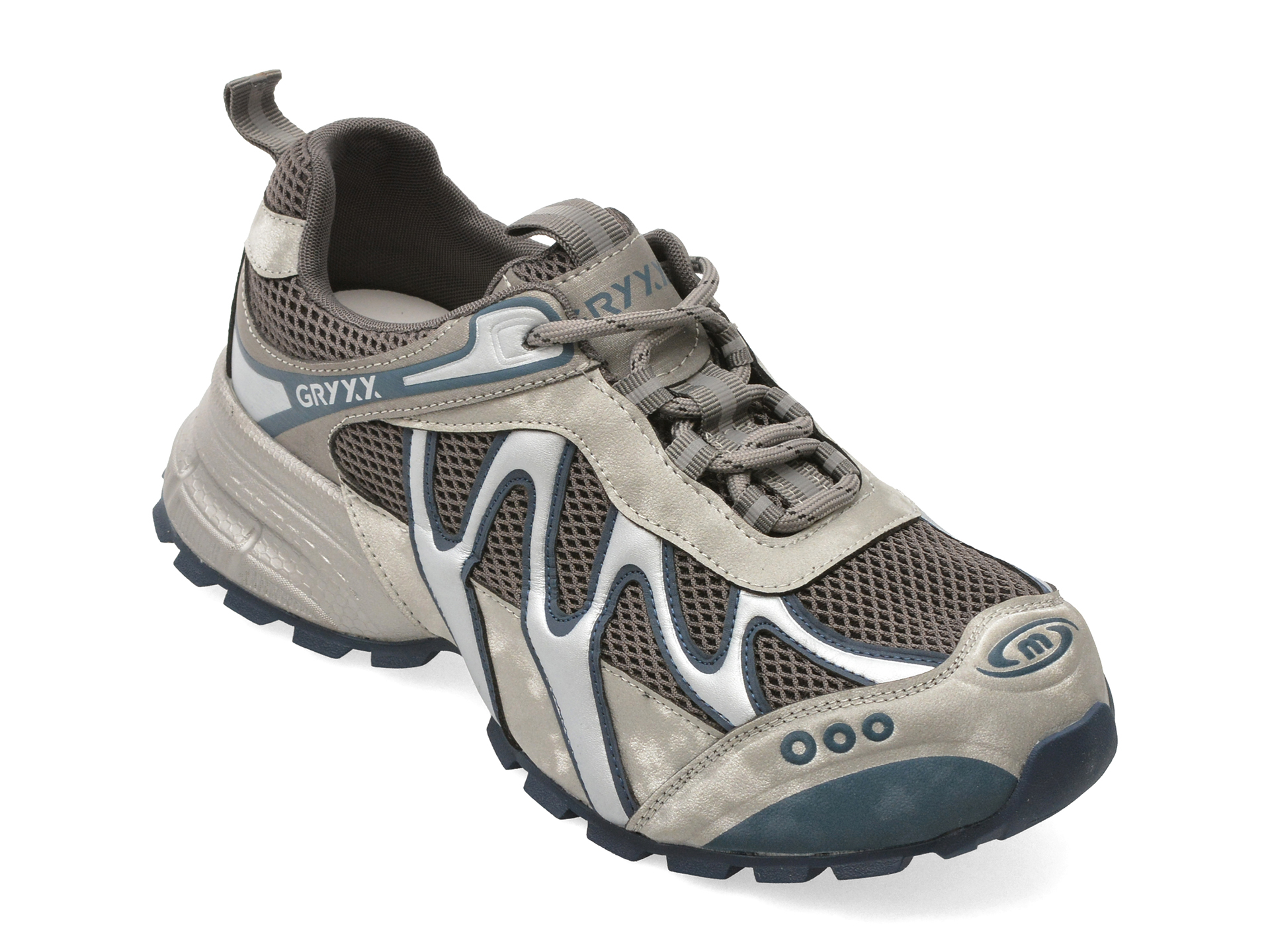 Pantofi sport gri, model 9062, din piele naturală – Gryxx Pantofi sport gri, model 9062, din piele naturală – Gryxx