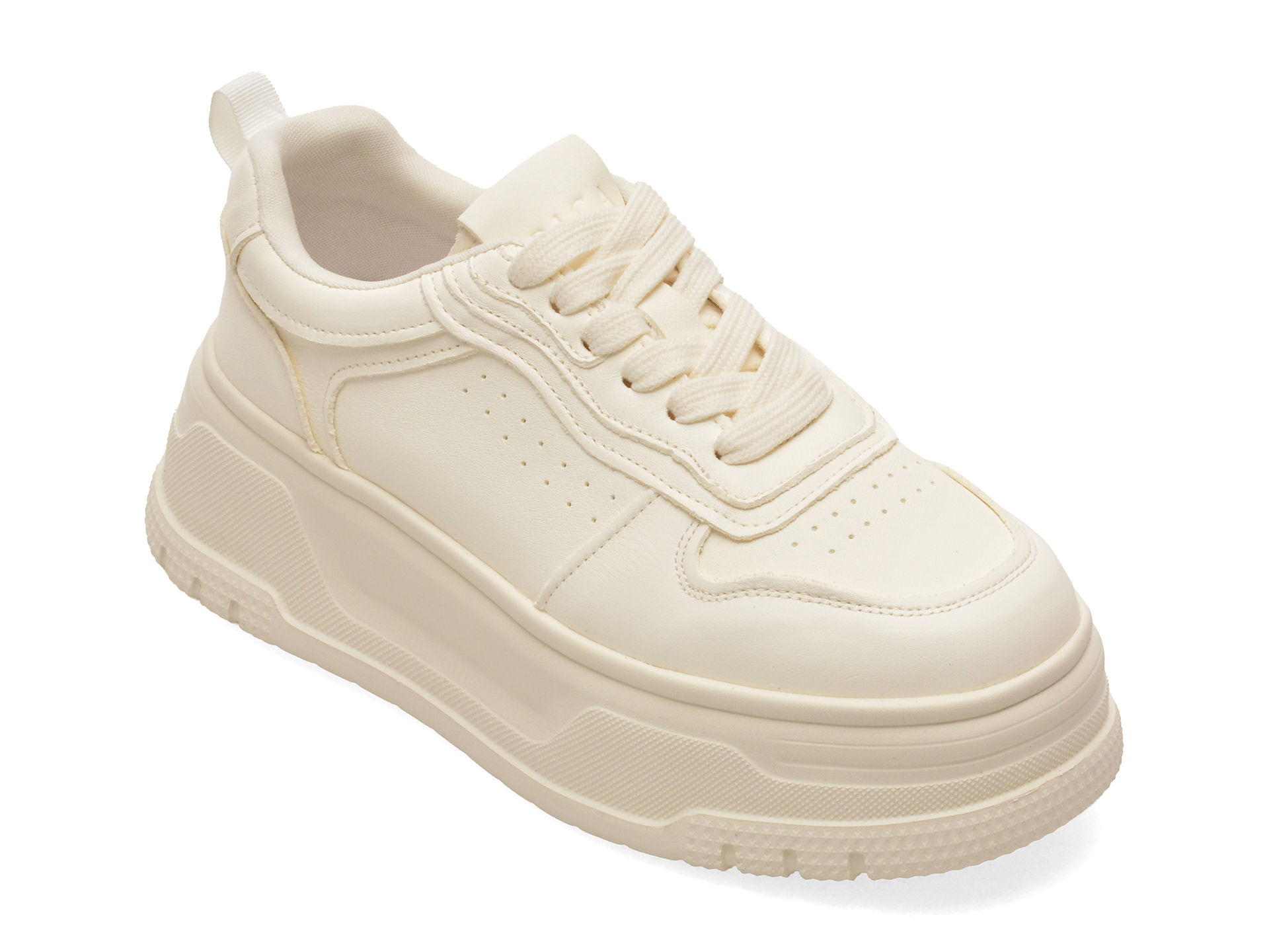 Pantofi sport albi din piele naturala, model 2068 – Epica Pantofi sport albi din piele naturala, model 2068 – Epica