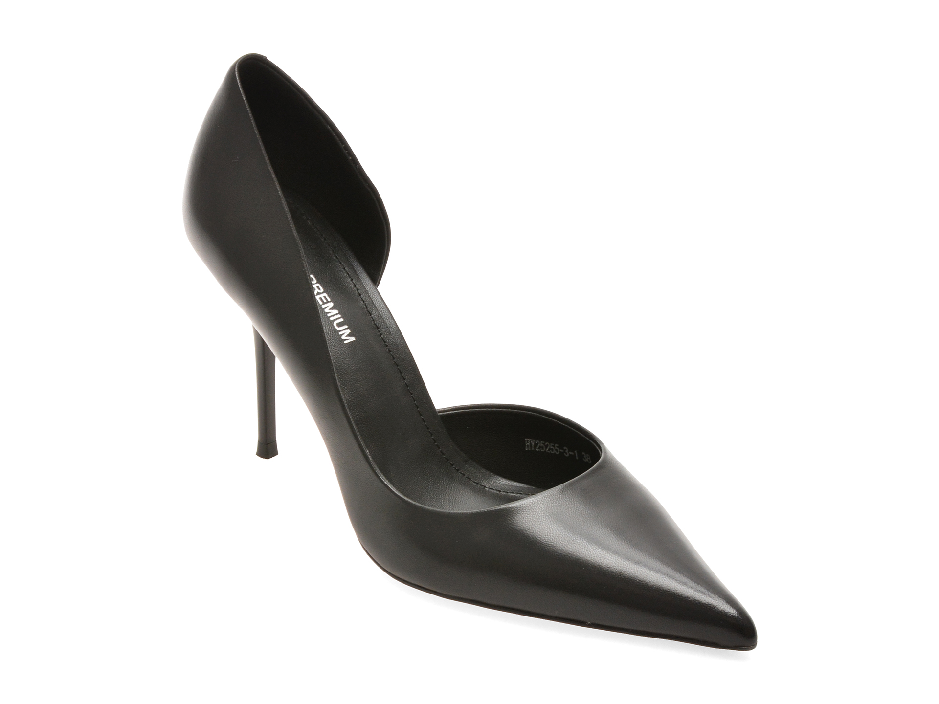 Pantofi eleganți negri, 25255, din piele naturală – EPICA PREMIUM Pantofi eleganți negri, 25255, din piele naturală – EPICA PREMIUM