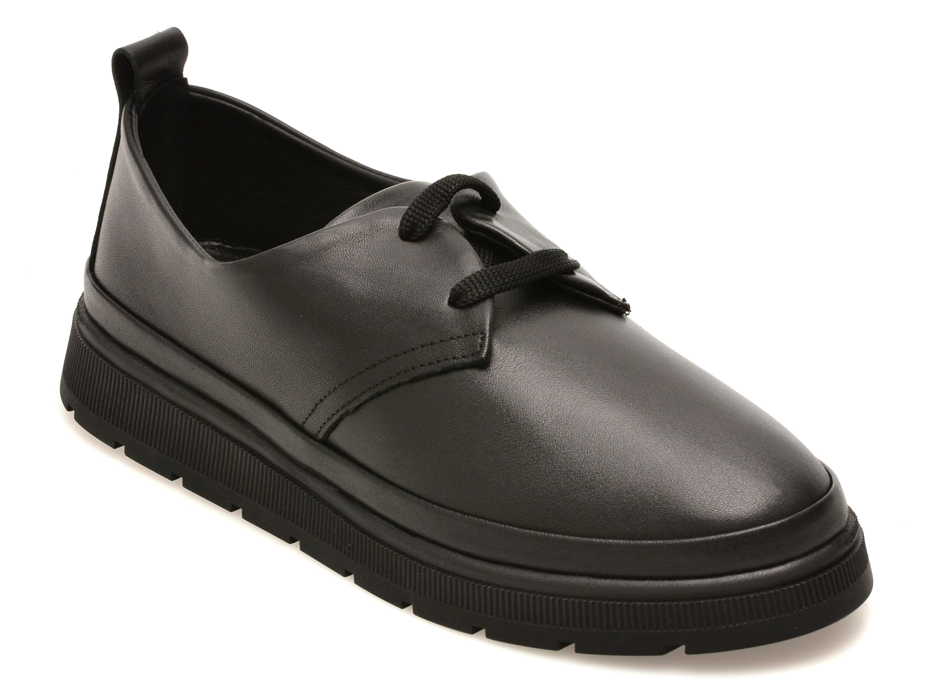 Pantofi negri din pielă naturală, 1467010 – Image Pantofi negri din pielă naturală, 1467010 – Image