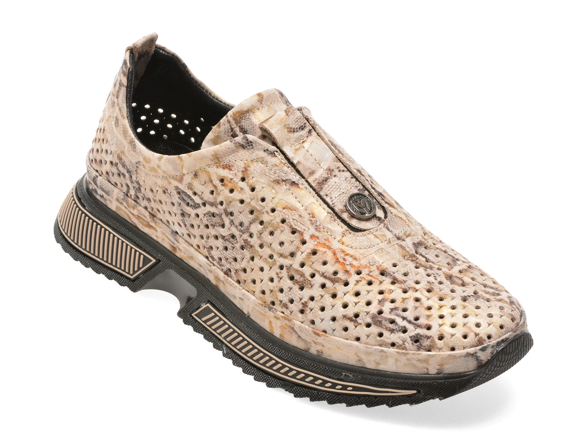 Pantofi gri, 251YZ77, din piele naturală – Image Pantofi gri, 251YZ77, din piele naturală – Image