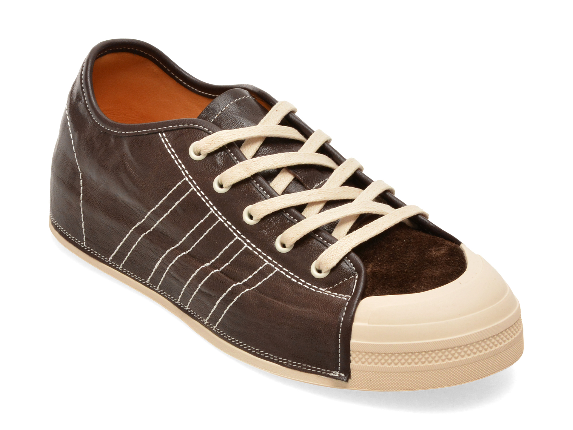 Pantofi sport maro, P5077, din piele naturală – Gryxx Pantofi sport maro, P5077, din piele naturală – Gryxx