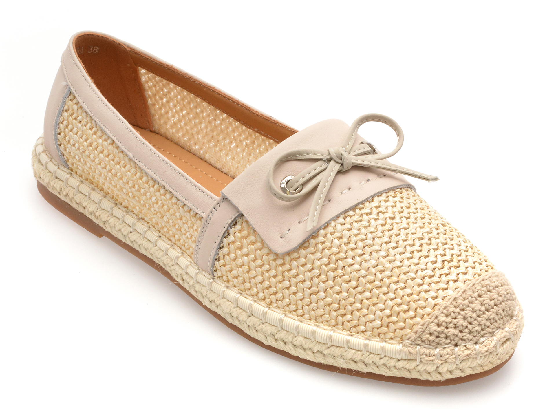Pantofi bej, 2515, din material textil – Epica Pantofi bej, 2515, din material textil – Epica