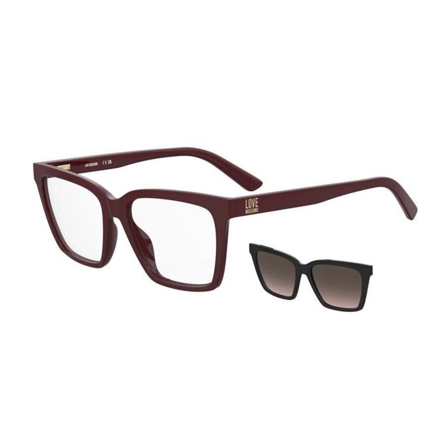 Rame ochelari de vedere clip-on MOL661/c GUU pentru dama – Love Moschino Rame ochelari de vedere clip-on MOL661/c GUU pentru dama – Love Moschino