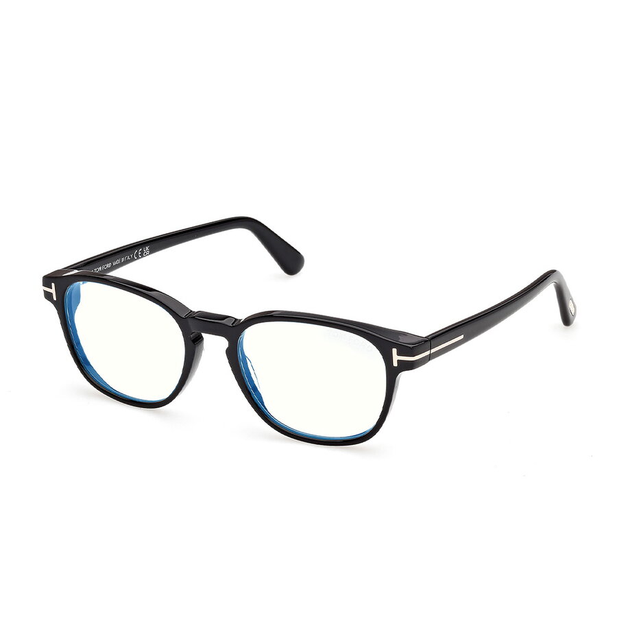Ochelari de vedere bărbați cu lentile pentru protecție calculator FT6169B 001 – Tom Ford Ochelari de vedere bărbați cu lentile pentru protecție calculator FT6169B 001 – Tom Ford