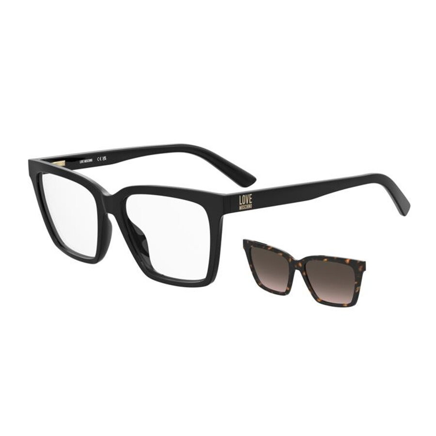 Rame ochelari de vedere pentru dama clip-on MOL661/c 581 – Love Moschino Rame ochelari de vedere pentru dama clip-on MOL661/c 581 – Love Moschino