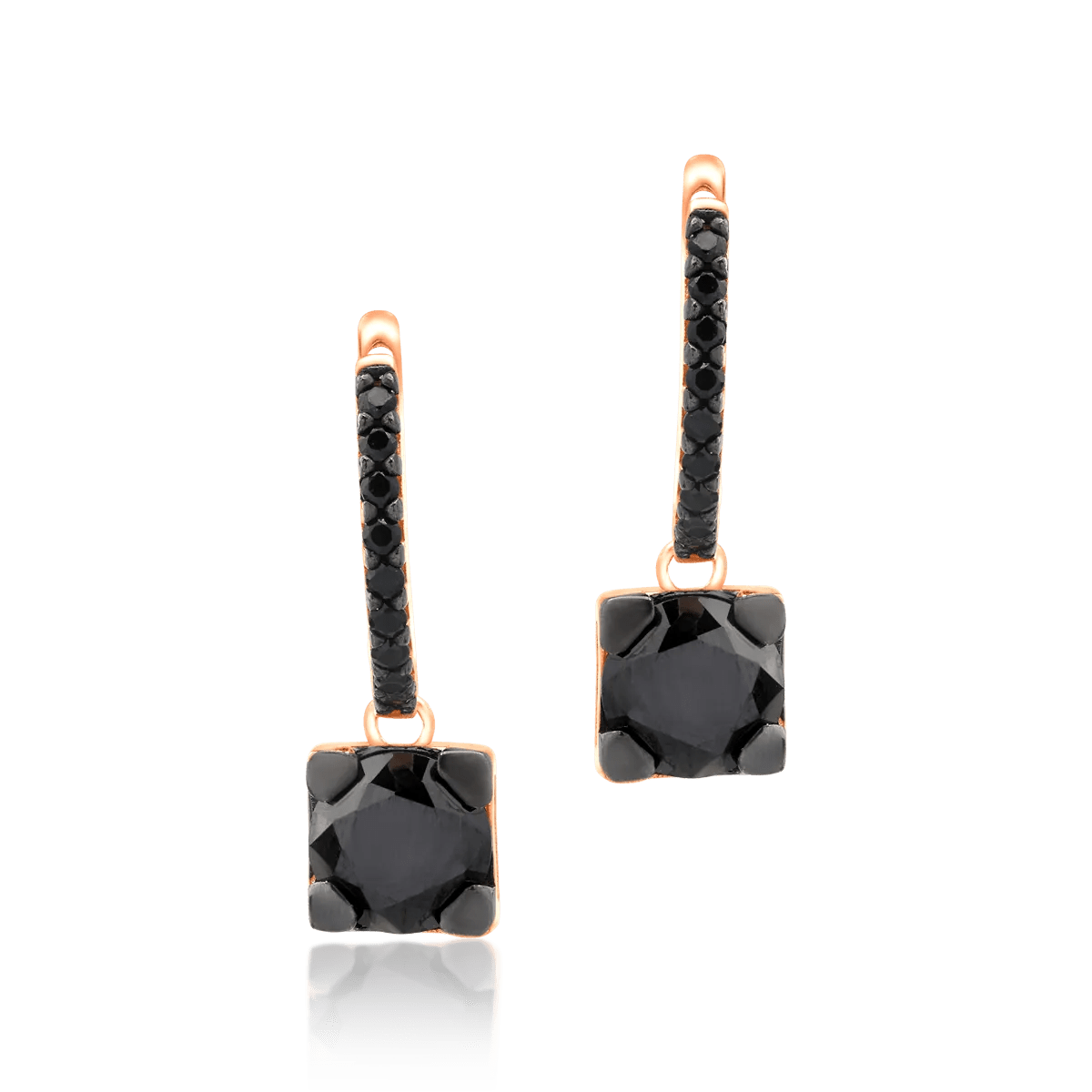 Cercei din aur roz – teilor Cercei din aur roz – teilor