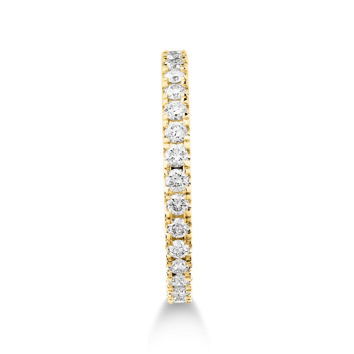 Inel eternity aur galben cu diamante 0.31ct Inel eternity aur galben cu diamante 0.31ct